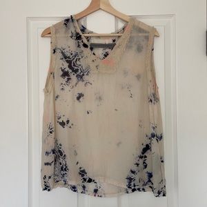 Silk Tie-Dye Raquel Allegra Top